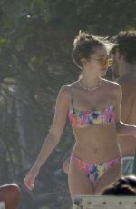 DELILAH HAMLIN in Bikini and Scott Disick at a Beach in Tulum 11/17/2020