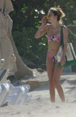DELILAH HAMLIN in Bikini and Scott Disick at a Beach in Tulum 11/17/2020