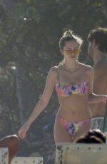 DELILAH HAMLIN in Bikini and Scott Disick at a Beach in Tulum 11/17/2020