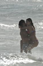 DELILAH HAMLIN in Bikini and Scott Disick at a Beach in Tulum 11/17/2020