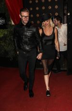 DENISE VAN OUTEN Leaves Proud Embankment in London 10/31/2020