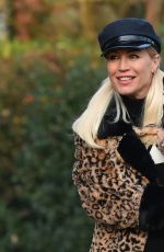 DENISE VAN OUTEN Out with Her Fogs in Essex 11/29/2020