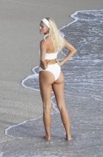 DEVON WINDSOR in Bikini at a Beach in St. Barts 11/14/2020