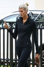 DEVON WINDSOR Out with her Dog in Miami 11/24/2020