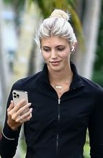 DEVON WINDSOR Out with her Dog in Miami 11/24/2020