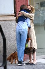 DIANNA AGRON Out with a Friend in New York 11/10/2020