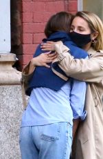 DIANNA AGRON Out with a Friend in New York 11/10/2020