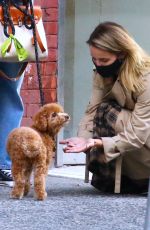 DIANNA AGRON Out with a Friend in New York 11/10/2020