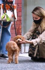 DIANNA AGRON Out with a Friend in New York 11/10/2020