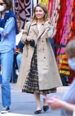 DIANNA AGRON Out with a Friend in New York 11/10/2020