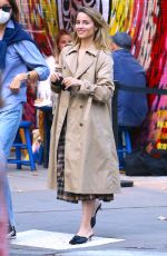 DIANNA AGRON Out with a Friend in New York 11/10/2020