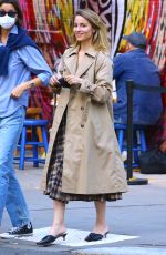 DIANNA AGRON Out with a Friend in New York 11/10/2020