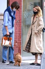 DIANNA AGRON Out with a Friend in New York 11/10/2020