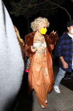 DOJA CAT Arrives at Prettylittlething Launch Dinner in West Hollywood 11/15/2020