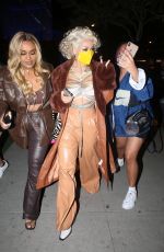 DOJA CAT Arrives at Prettylittlething Launch Dinner in West Hollywood 11/15/2020