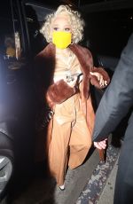 DOJA CAT Arrives at Prettylittlething Launch Dinner in West Hollywood 11/15/2020