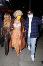 DOJA CAT Arrives at Prettylittlething Launch Dinner in West Hollywood 11/15/2020