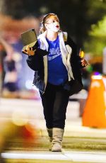 DREW BARRYMORE Out in Central Park in New York 11/05/2020