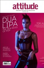DUA LIPA in Attitude Magazine, December 2020