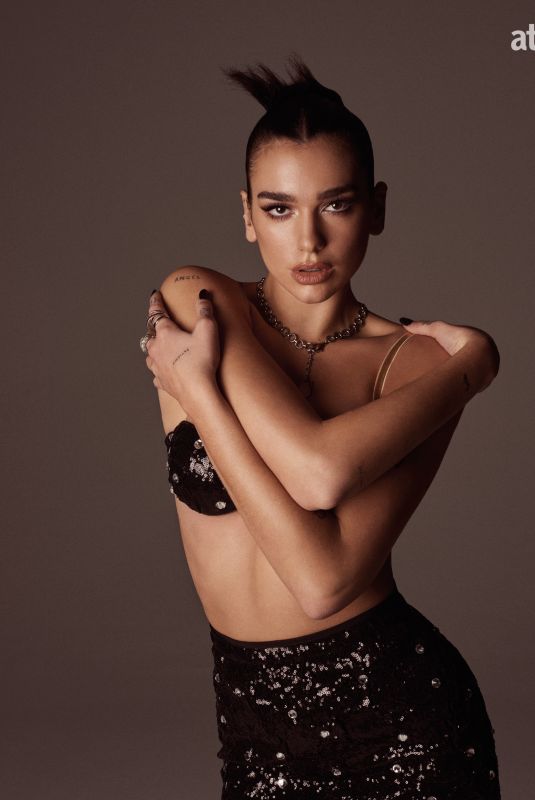 DUA LIPA in Attitude Magazine, December 2020