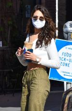 EIZA GONZALEZ Out for Coffee in West Hollywood 11/12/2020