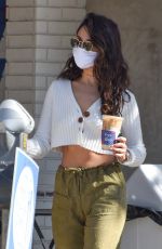 EIZA GONZALEZ Out for Coffee in West Hollywood 11/12/2020