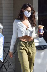 EIZA GONZALEZ Out for Coffee in West Hollywood 11/12/2020