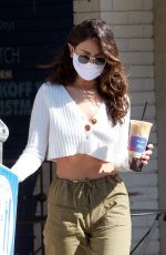 EIZA GONZALEZ Out for Coffee in West Hollywood 11/12/2020