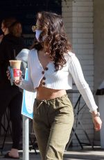 EIZA GONZALEZ Out for Coffee in West Hollywood 11/12/2020