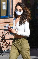 EIZA GONZALEZ Out for Coffee in West Hollywood 11/12/2020