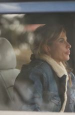 ELISABETTA CANALIS Out Driving in Her Land Rover Defender in Los Angeles 11/20/2020