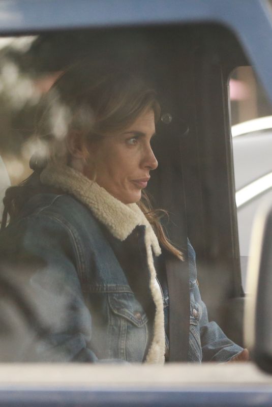 ELISABETTA CANALIS Out Driving in Her Land Rover Defender in Los Angeles 11/20/2020