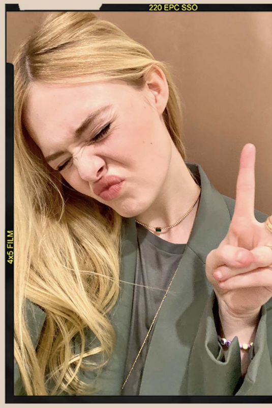 ELLE FANNING for Byrdie Magazine, 2020
