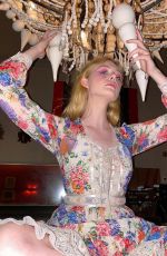 ELLE FANNING for Gucci, November 2020