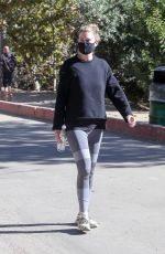 ELLEN POMPEO Out Hiking in Los Feliz 11/28/2020