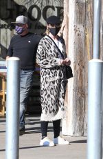 ELLEN POMPEOP Shopping at Trancas Country Market 11/29/2020