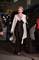 EMILY ALYN LIND, LAURA BENANTI on the Set of Gossip Girl in New York 11/20/2020
