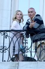 EMILY ALYN LIND on Set of Gossip Girl in New York 11/24/2020