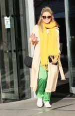 EMILY ATACK Leaves BBC Studios in London 11/07/2020