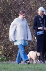 EMMA CORRIN Out at a Park in London 11/10/2020