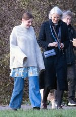 EMMA CORRIN Out at a Park in London 11/10/2020