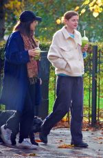 EMMA CORRIN Out with a Friend in London 11/10/2020