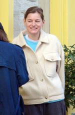 EMMA CORRIN Out with a Friend in London 11/10/2020