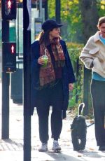 EMMA CORRIN Out with a Friend in London 11/10/2020