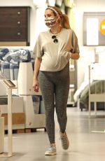 EMMA ROBERTS Shopping at Ikea Store in Los Angeles 11/18/2020