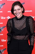 EMMA WILLIS at Voice UK Photocall Series 4 in Manchester 11/11/2020