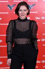EMMA WILLIS at Voice UK Photocall Series 4 in Manchester 11/11/2020