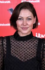EMMA WILLIS at Voice UK Photocall Series 4 in Manchester 11/11/2020