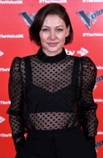 EMMA WILLIS at Voice UK Photocall Series 4 in Manchester 11/11/2020
