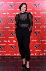 EMMA WILLIS at Voice UK Photocall Series 4 in Manchester 11/11/2020